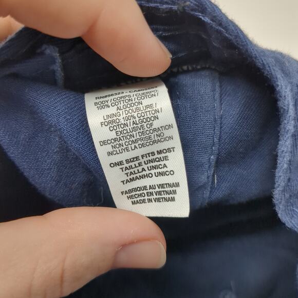 USA Slideback Baseball Hat Blue One Size Embroidered Nike Heritage86 - Picture 10 of 10